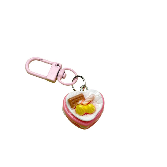 Wholesale Rainbow Cute 3D Keychain Girl's Bag Pendant Pendant