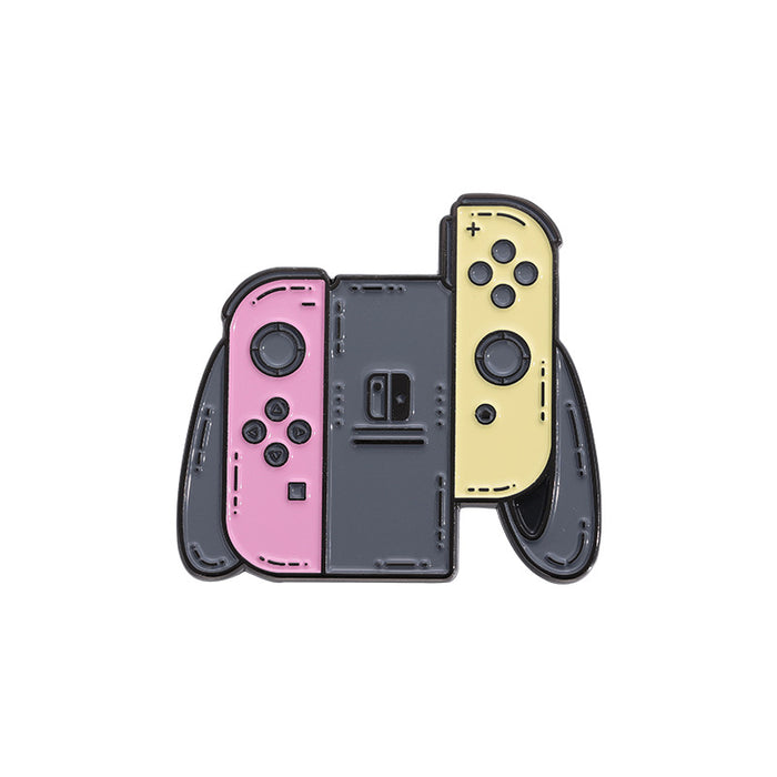 Wholesale Zinc Alloy Baking Paint Game Console Brooch Pin Trendy Fashion Accessory For Clothing Party Gift