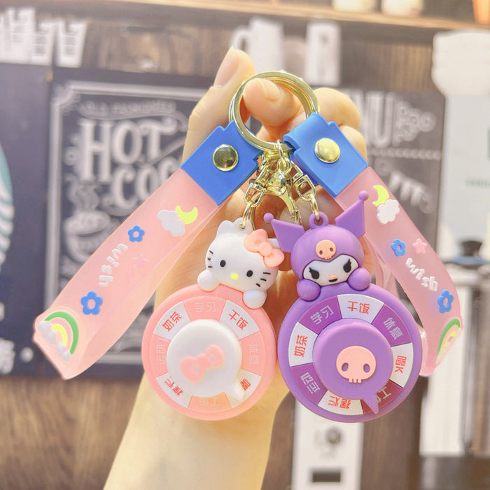 Wholesale  Creative  Keychain Pendant Couple Cartoon Hanging Doll Key Chain Doll