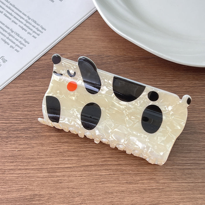 Wholesale Acrylic Cartoon Cat and Dog Claw Hair Clips for Women Everyday Styling