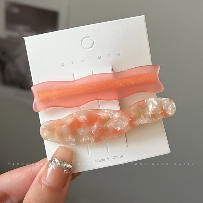 Wholesale Clip Girl's Sweet Retro Duckbill Clip Side Clip Bangs Clip