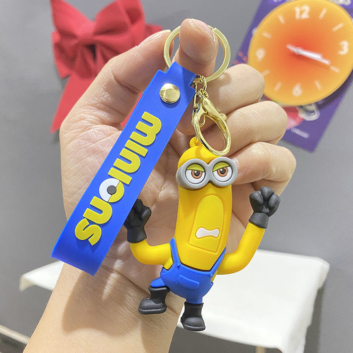 Wholesale Cute keychain pendant cartoon car keychain ornament