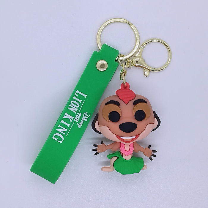 Wholesale Cartoon Lion Doll Keychain Pendant Bag Car Keychain Accessories