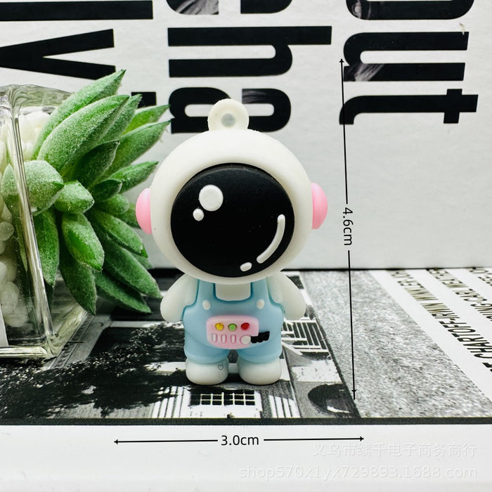 Wholesale Keychain Cartoon Doll Creative Soft Plastic Pendant