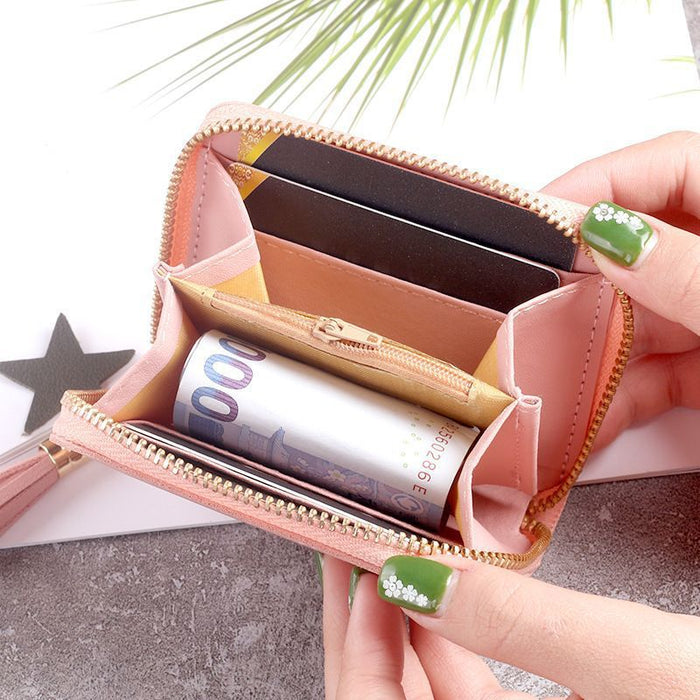 Wholesale PU Vintage Han Style Wallet Coin Purse Daily Matching Boutique Gift MOQ≥3