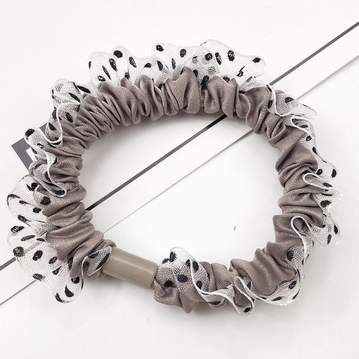 Wholesale  polka dot scrunchies Hair Scrunchies