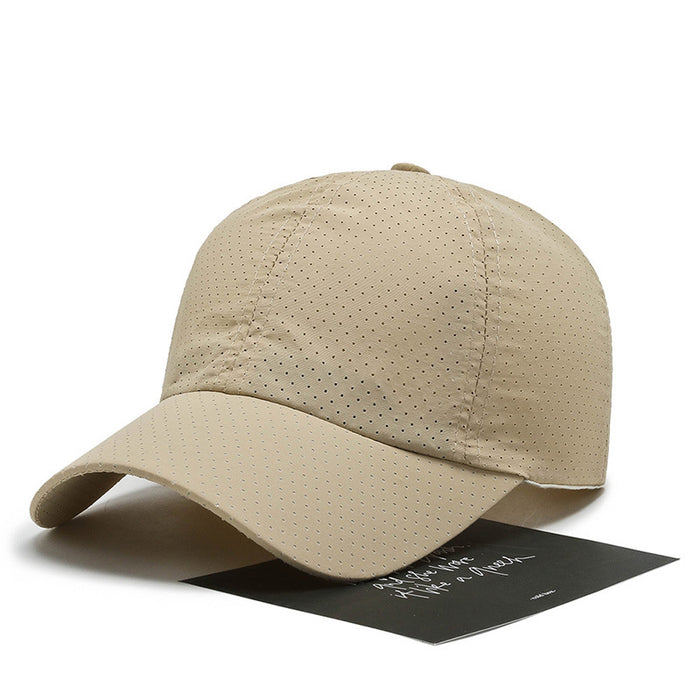 Wholesale Hat Men's Summer Thin Quick-drying Light Plate Cap Outdoor Breathable Baseball Cap Women