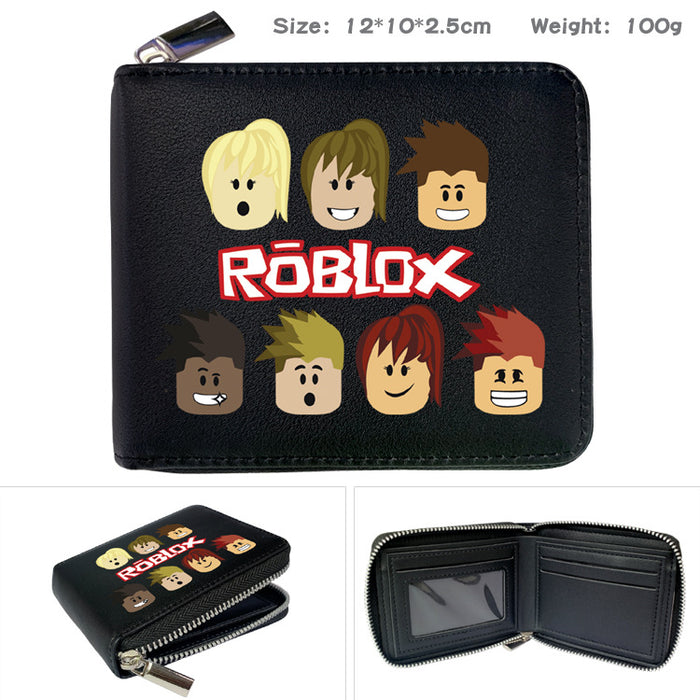 Wholesale Chic Print PU Leather Bi Fold Wallet Card Holder Everyday Casual Fashion Accessory