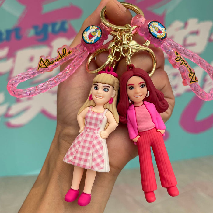 Wholesale Keychain Cartoon Doll Girl Bag Pendant Accessories Exquisite Small Gifts Wholesale