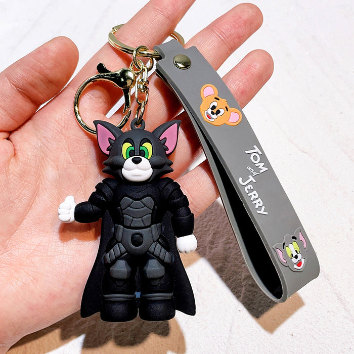 Wholesale Cartoon Silicone Doll Keychain JDC-KC-QiChao040