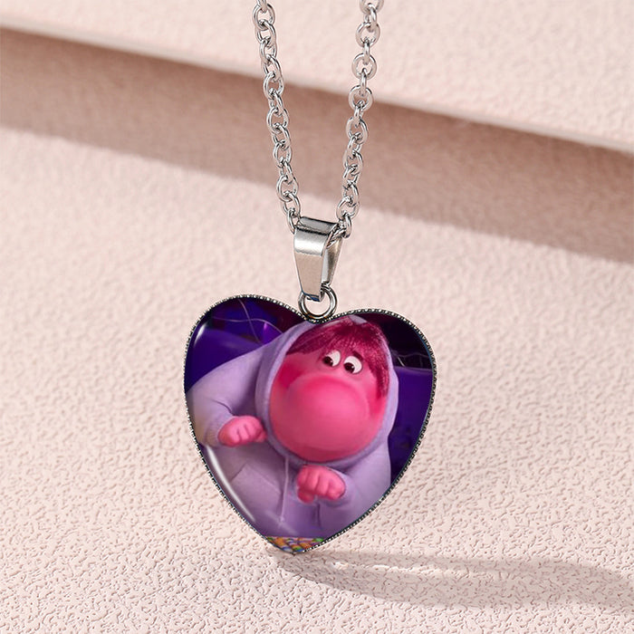 Wholesale Cartoon Alloy Children's Love Necklace JDC-NE-XiangL003