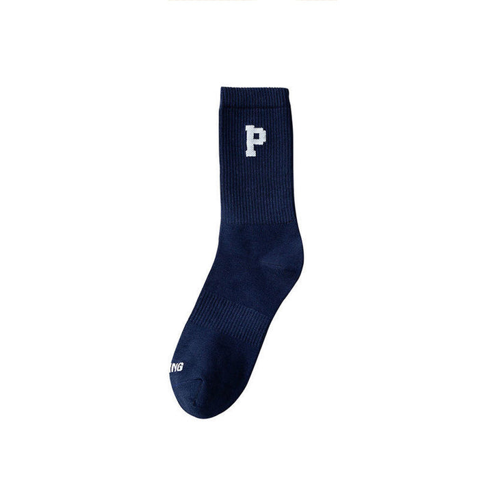 Wholesale Long socks, trendy socks, mid tube socks, breathable and sweat absorbing long tube sports socks