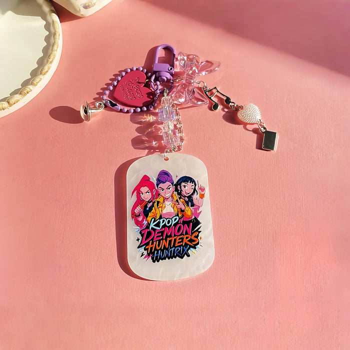 Wholesale KPOP Witcher Girls Keychain Pendant Jewelry Charm