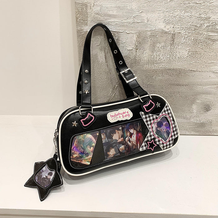 Wholesale Casual student shoulder bag,  cute girl' s anime style bag