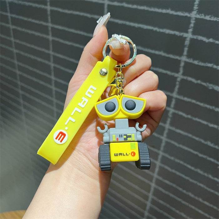 Wholesale Cartoon Silicone Doll Keychain JDC-KC-QiChao042