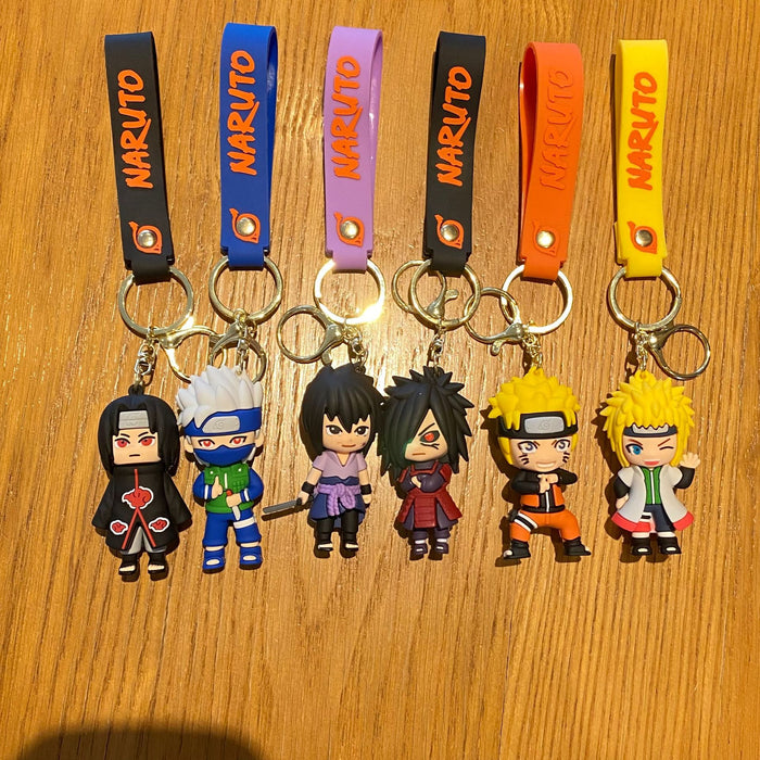 Wholesale Silicone Cartoon Keychain JDC-KC-MingT237