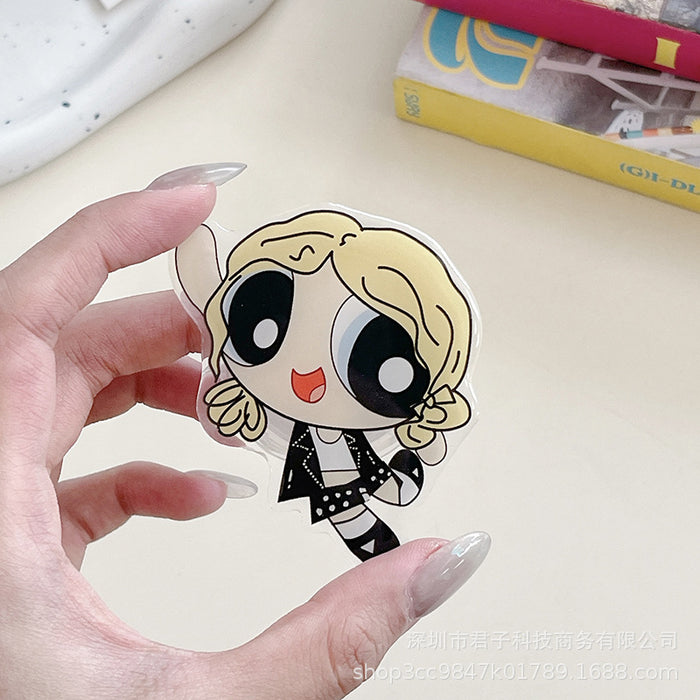 Wholesale Cartoon Cute Phone Airbag Acrylic Phone stand