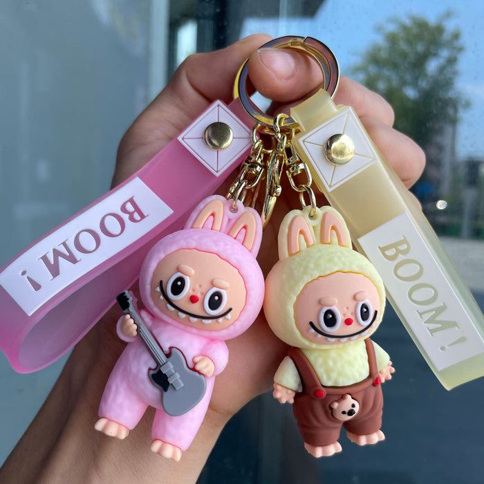 Wholesale Cartoon Little Sheep Keychain Pendant Cute Doll Backpack Car Key Chain Ring Gift