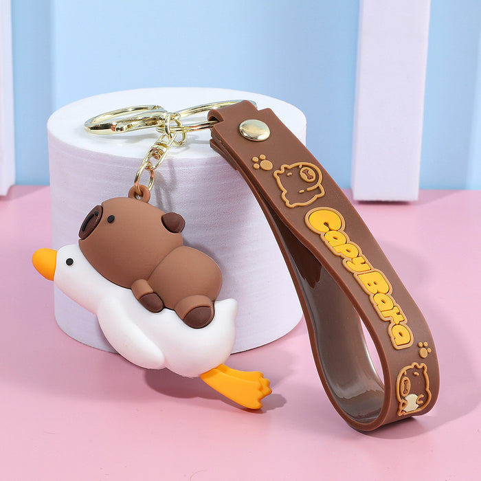 Wholesale  Capybara Small Pendant Doll Keychain