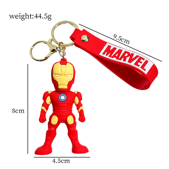 Carton de vente en gros Avengers Marvel Keychains JDC-KC-QICHAO002