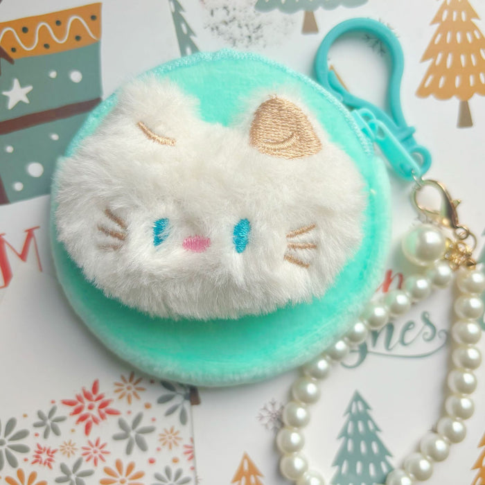 Wholesale coin purse cartoon cute doll square small wallet coin headset storage bag