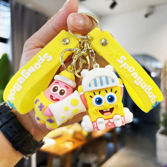 Wholesale PVC Cartoon Doll Keychain JDC-KC-WuYi274