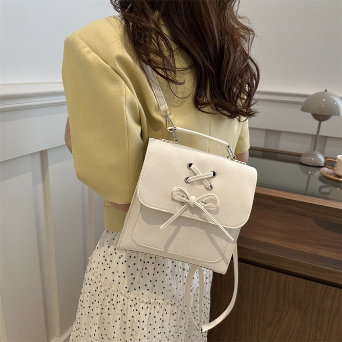 Wholesale Bow shaped backpack, trendy and cute hand-held shoulder bag