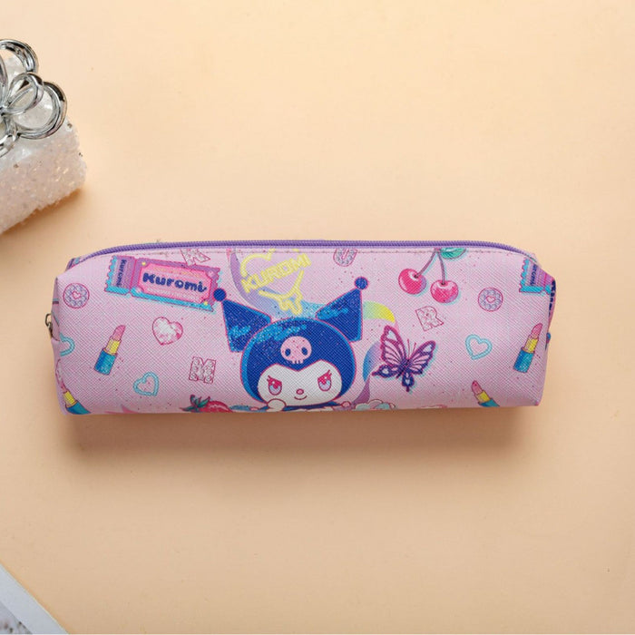 Wholesale Cute Cartoon Animal Pencil Case Large Capacity Waterproof PU Student Pencil Pouch