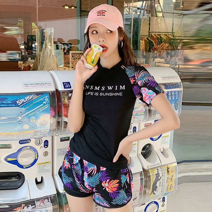 Wholesale Swimsuit sports split type hot spring conservative