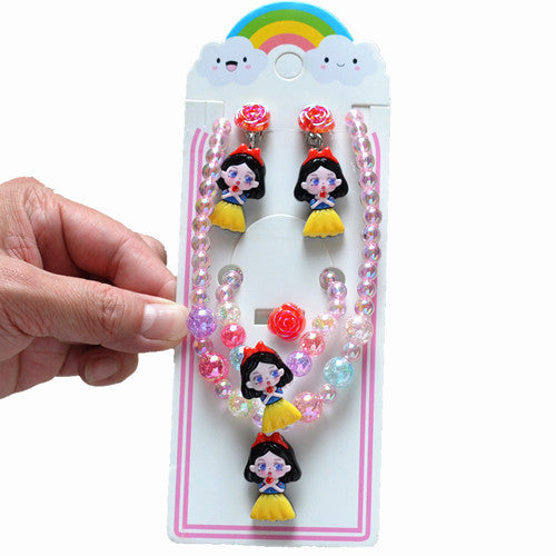 Wholesale Cartoon Princess Necklace