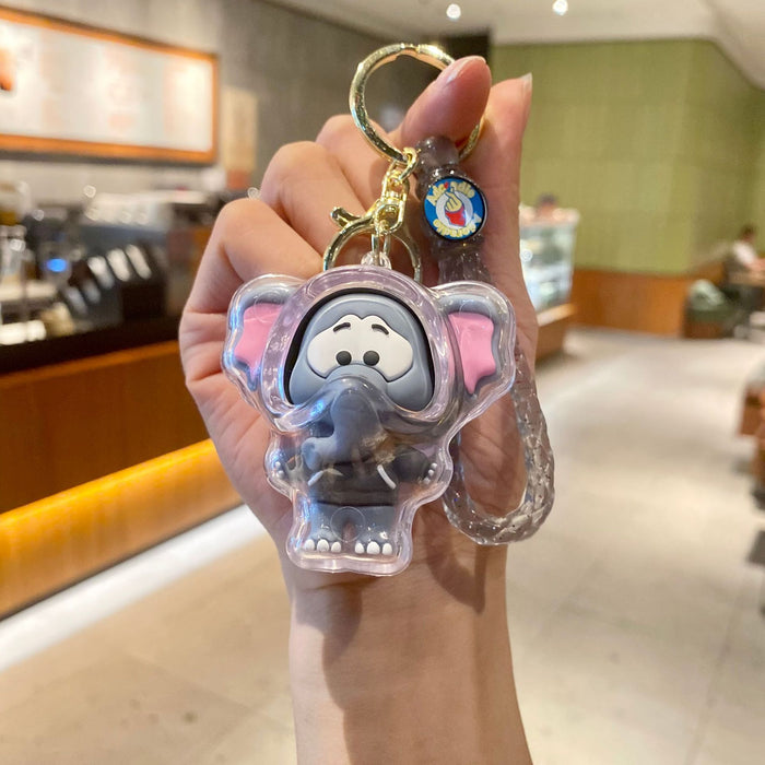 Wholesale Acrylic Panda Doll Keychain JDC-KC-MingT070