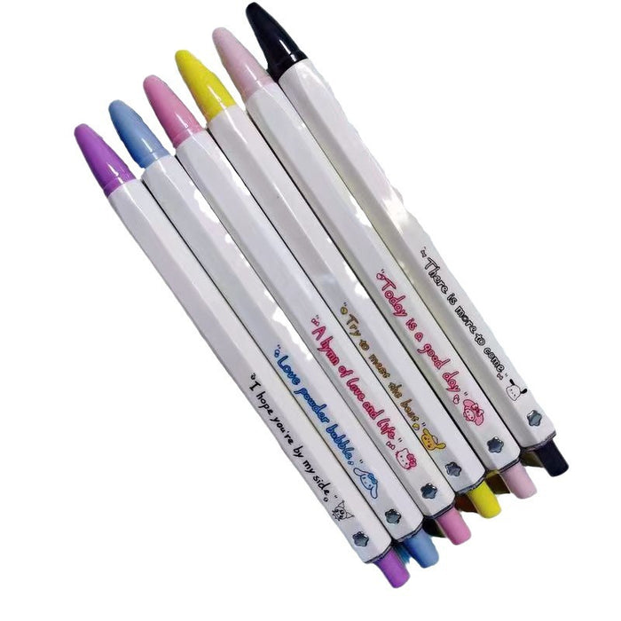 Wholesale Plastic Cartoon Push Neutral Pen JDC-PN-Ceguan005