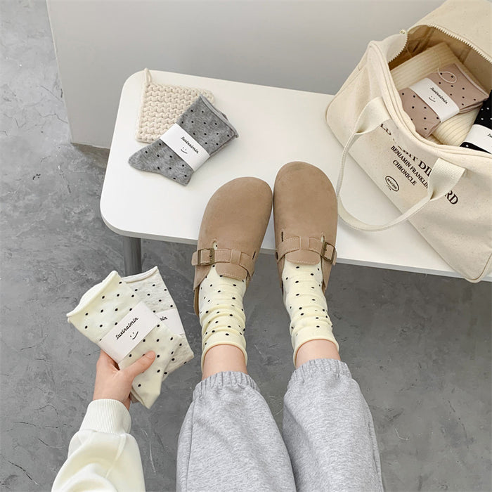 Wholesale Retro Curled Edge Dot Middle Tube Stockpile Stockpile