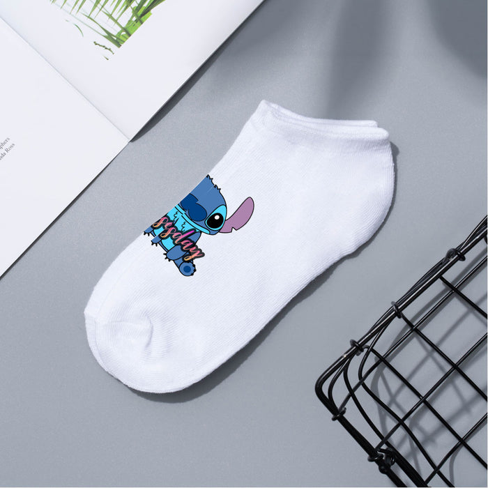 Wholesale Cartoon Short Cotton Socks JDC-SK-WuDuomei005