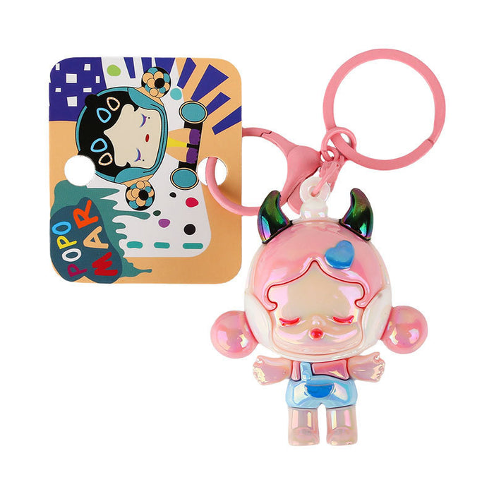 Wholesale Creative Doll Cute Pendant Cartoon Keychain Couple Keychain