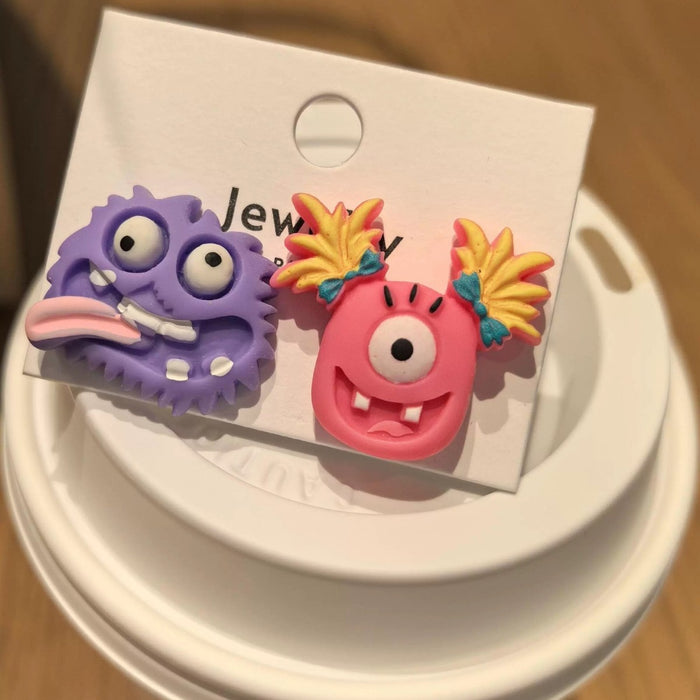 Wholesale Handmade Niche Design Silver Needle earrings