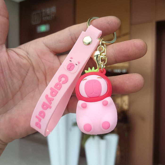 Wholesale PVC Cartoon Doll Keychain JDC-KC-KuangK016