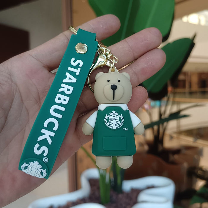 Wholesale Cartoon Silicone Doll Keychain JDC-KC-KuangK028