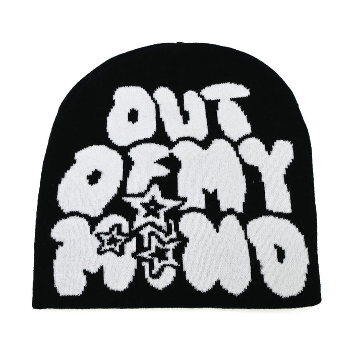 Wholesale Jacquard personalized street cold hat with no brim hat