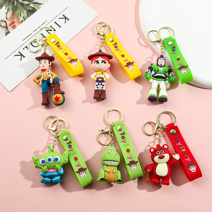 Wholesale Doll Silicone Keychain Hanging Doll