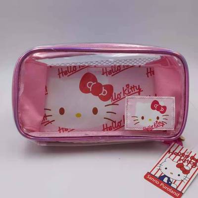 Wholesale Cartoon Cute Transparent PVC Cosmetic Bag JDC-CB-Hual002