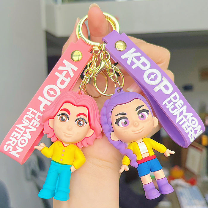 Wholesale KPOP Cute Cartoon Character Keychains