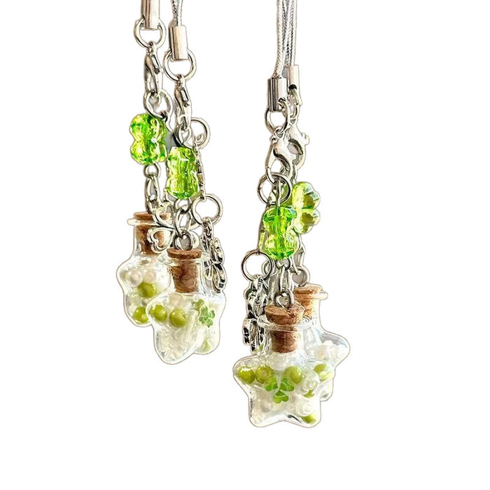 Wholesale star wishing bottle pendant original mobile phone pendant chain