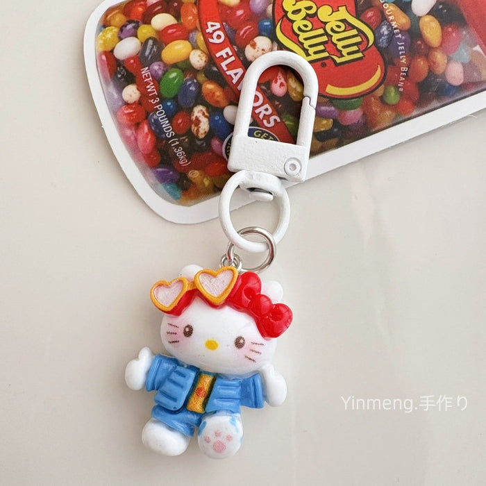 Wholesale Cartoon keychain pendant, cute bag decoration, student backpack accessories