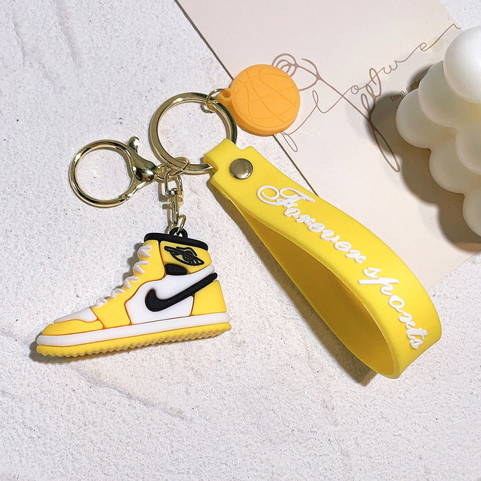 Wholesale Cartoon Creative Three-dimensional Silicone Keychain JDC-KC-Qiwei038