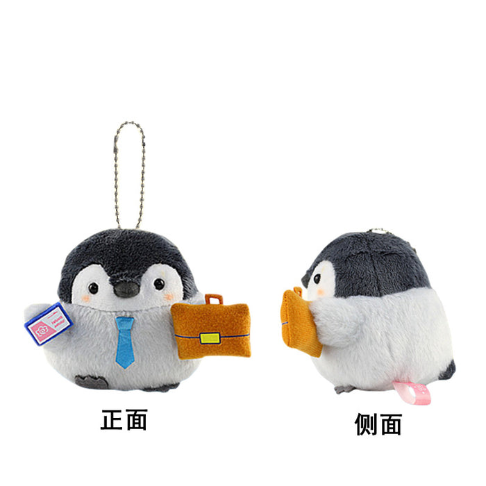 Wholesale Plush doll cute keychain penguin doll school bag accessories bag pendant