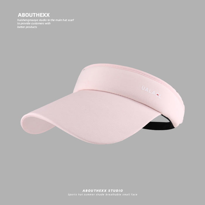 Wholesale Sunshade hat for men, empty top hat, fishing, UV protection, outdoor sports, ice silk sun hat