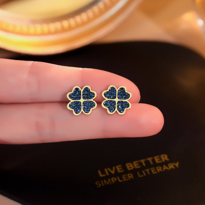 Wholesale Small earrings without ear holes, light luxury temperament, exquisite earrings, ear clips