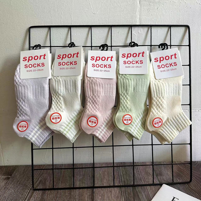 Wholesale Short socks, colorful breathable sports socks, low cut socks, running socks