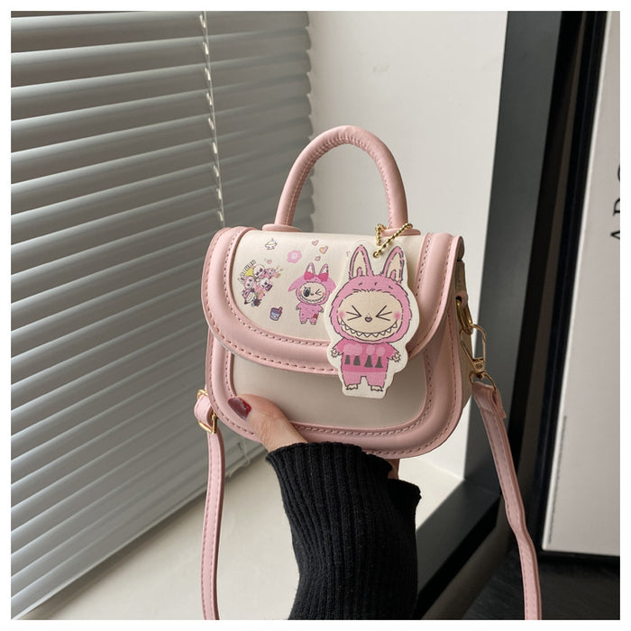 Wholesale Cartoon Cute Printed Girl's Handbag Baby's High Color Value Accessories Coin Purse